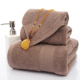 Three-Piece Bath Towel Set: Luxurious Comfort for Your Bathroom