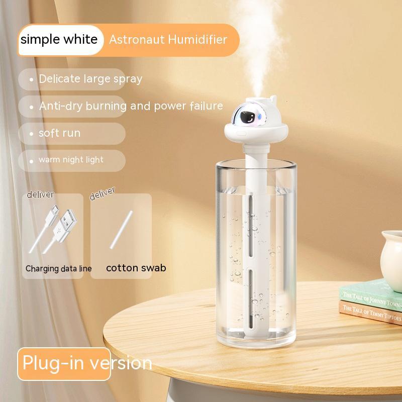 Mini Astronaut USB Humidifier: Portable & Silent Air Moisturizer - Minihomy