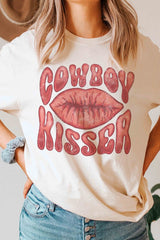 COWBOY KISSER Graphic T-Shirt