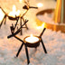 Christmas Deer Candlestick Creative Elk Bracket Candle Holder - Minihomy