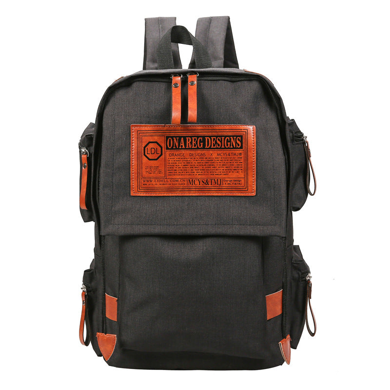 Large capacity travel computer canvas Backpack for College Students