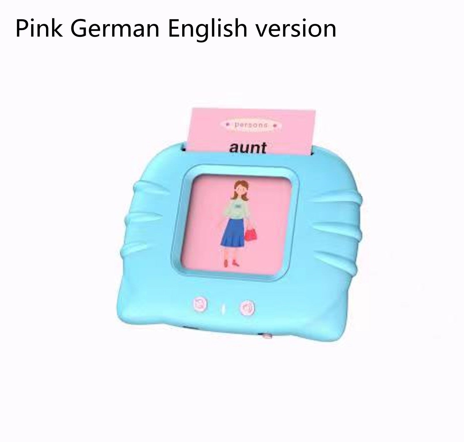 Early Learning English Machine for Kids: Educational Card Toys