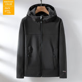 Soft Shell Fleece-lined Single-layer Coat