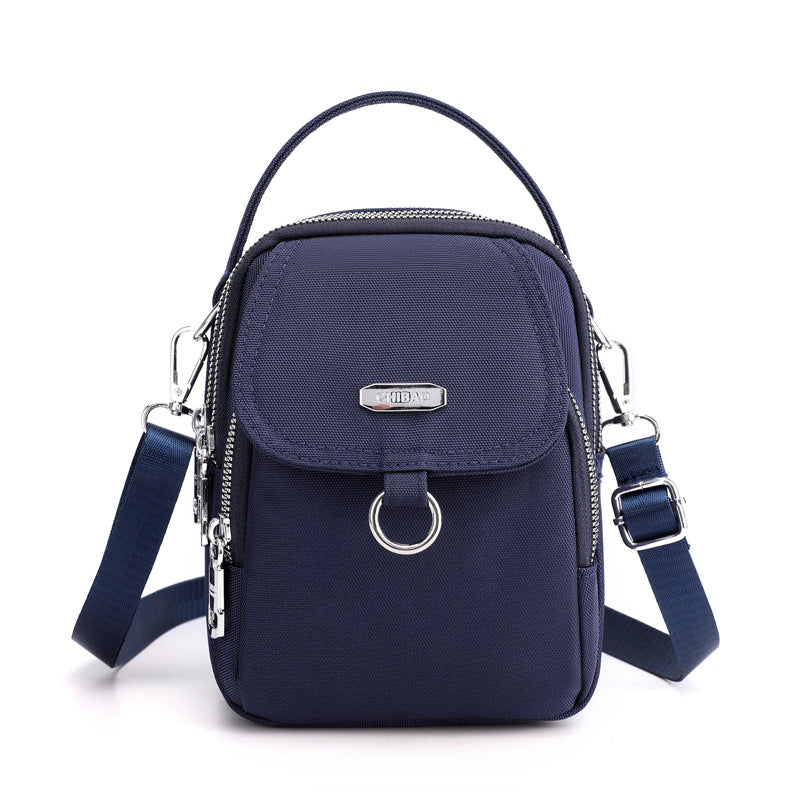 Multi-compartment Phone Crossbody Bag Casual Oxford Cloth