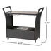 Bahama KD Bar Cart: Stylish & Functional Home Bar on Wheels - Minihomy