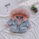 Girl Denim Coat: Stay Stylish and Cozy