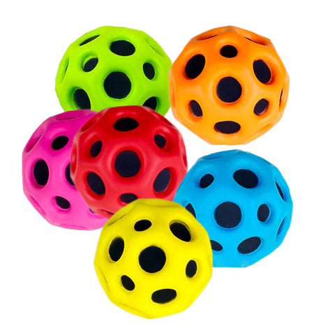 Hole Ball PU Foam Solid Elastic Interactive Slow Rebound Toy