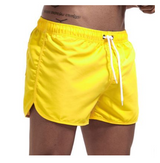 Wrap men's shorts smooth beach slim pants