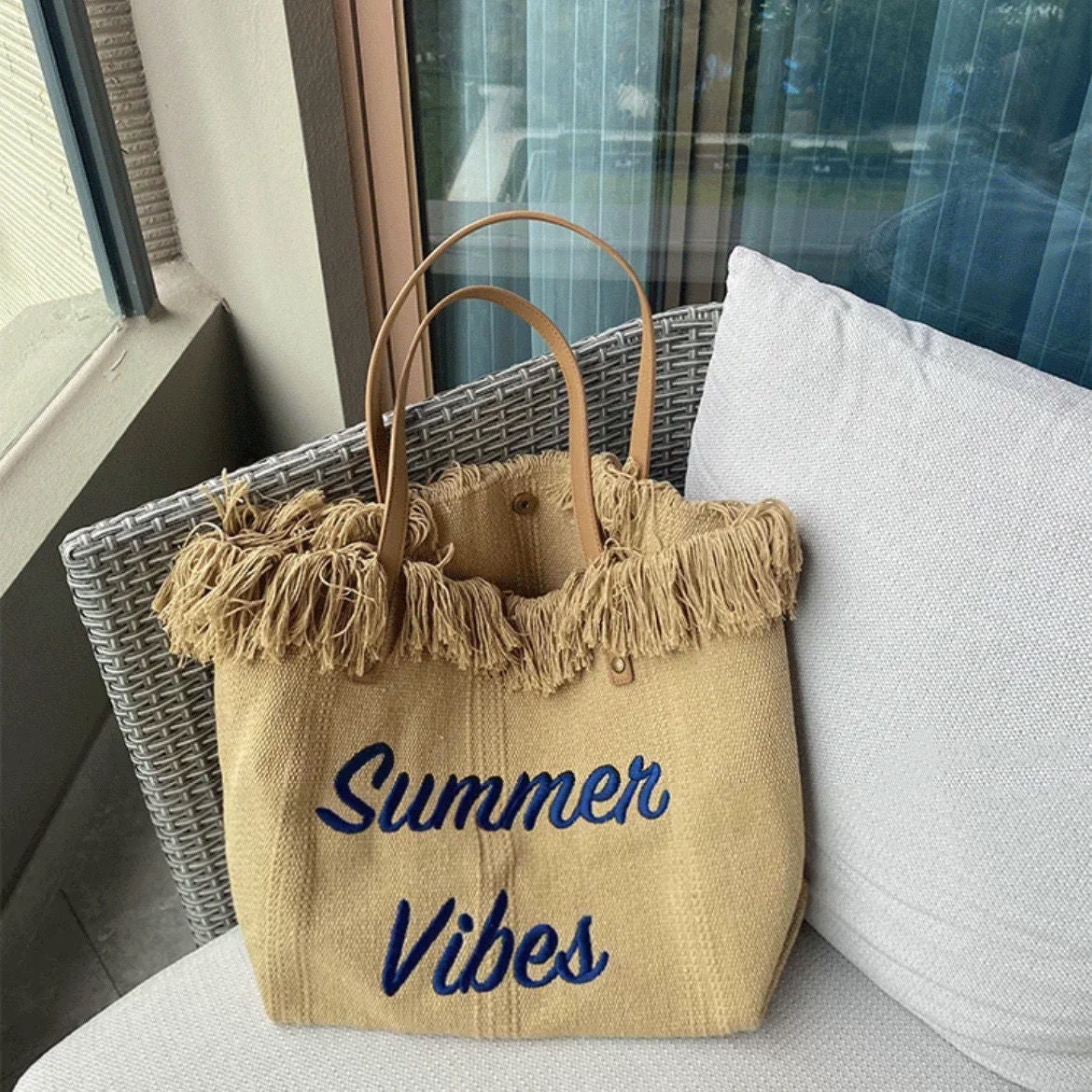 Beach Bag Travel Tote