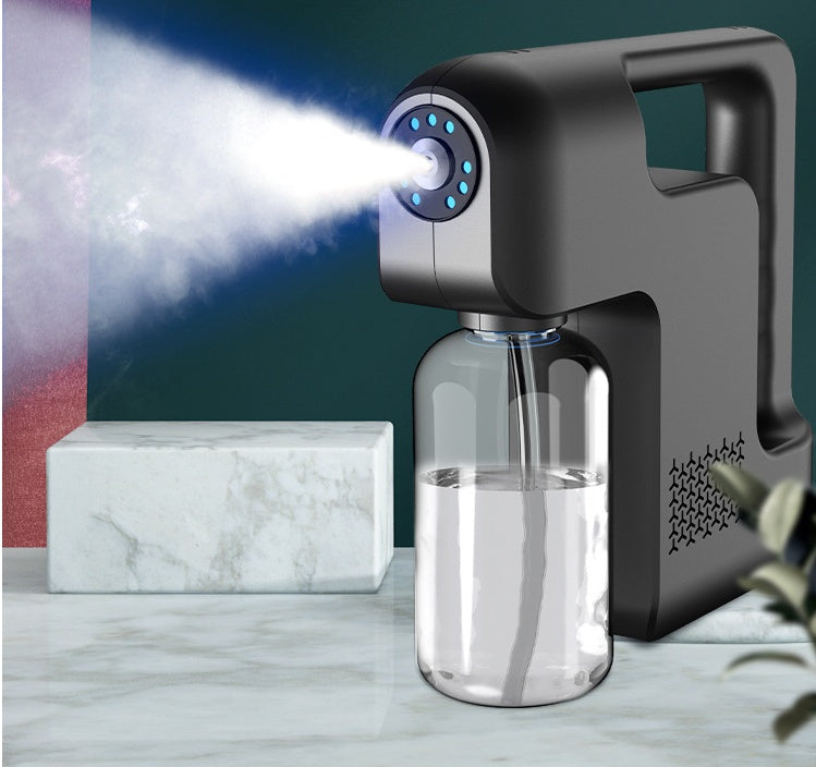 USB Rechargeable Wireless Nano Atomizer Sprayer - Handheld Disinfection & Home Sanitizer