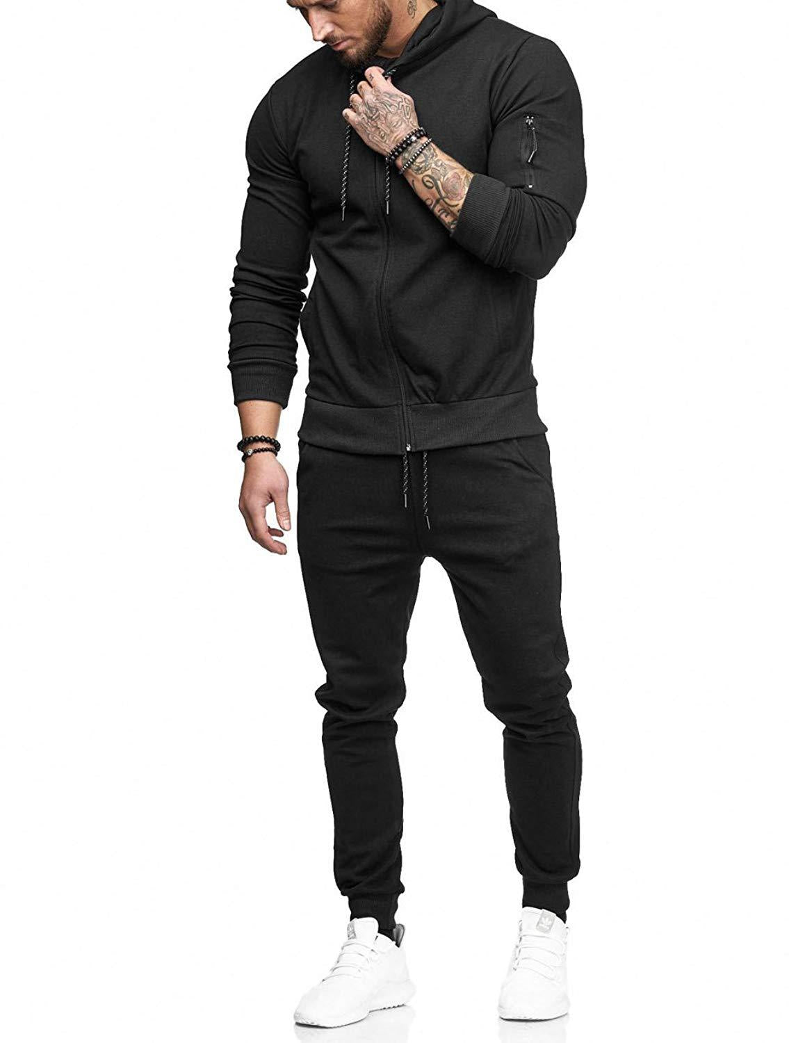 Men's sports suit fitness casual wear