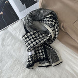 Women's Winter Style Versatile Knitted Double-sided Warm Woolen Scarf