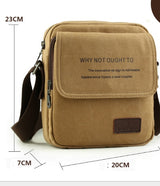 Stylish Shoulder Bags in Durable Canvas with Spacious Interior - Small & Large Sizes