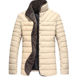 Winter Men Warm Jacket - Casual Parkas Coat Outerwear