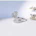 Creative Flower Ring Big Flower Full Diamond Ring - Minihomy