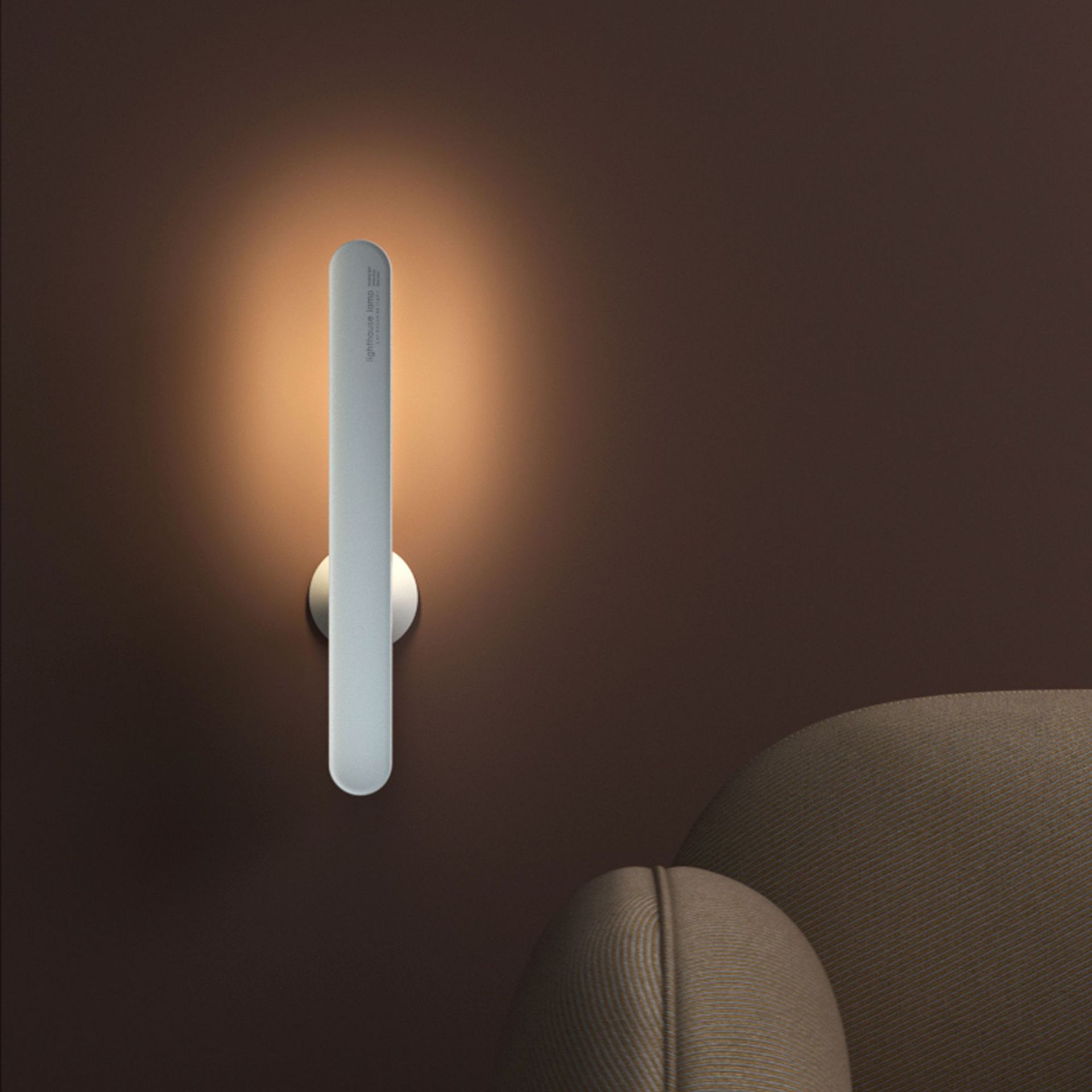 Wireless Wall Lamp with Magnetic Suction: Geometric Desk Lamp for Reading & Night Light