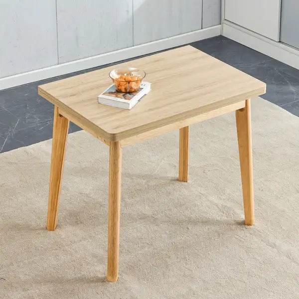 Foldable Wooden Computer Desk - Space-Saving Table for Home & Office