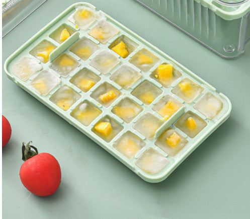 Ice Ball Maker Fast Press Silicone Food Grade Ice Mould Bucket For Whiskey Iced Coffee - Minihomy