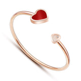 Women Elegant Heart Bracelets