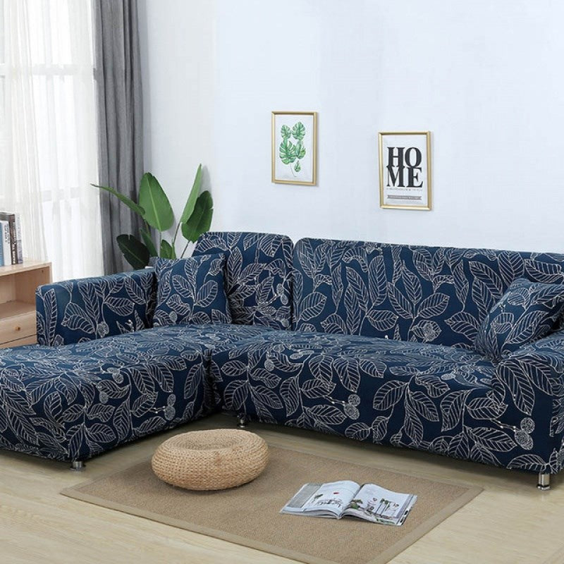 Sofa Cover Elastic Blue Sofa covers for living room