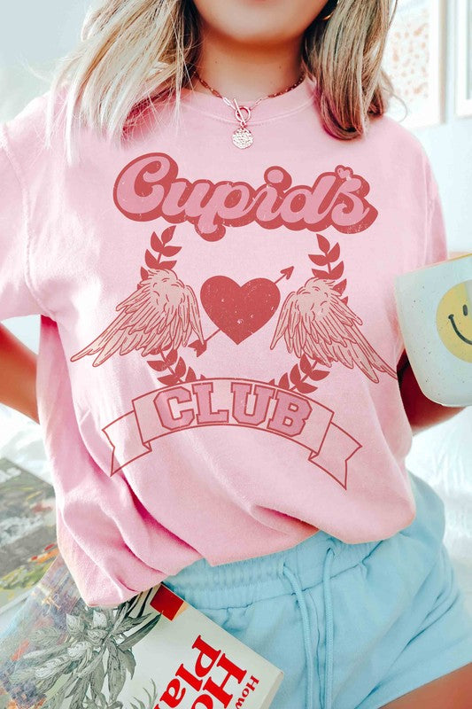 Plus Size - Cupid's Club Graphic T-Shirt