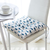 Summer Chair Cushion - Square Linen+Cotton Seat Pad