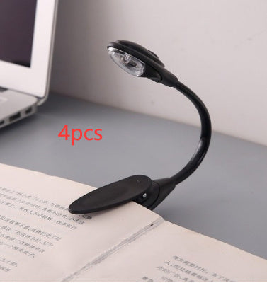 Clip-On LED Book Light: Portable & Rechargeable Reading Light - Minihomy