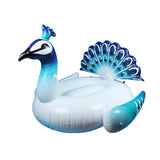 Giant Peacocks Pool Float Inflatable Mattress For Beach Swimming Ring