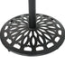 35 Inch Round Cast Aluminum Bar Table - Outdoor Patio Furniture - Minihomy