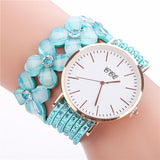 Stainless steel shell quartz watches Women luxury brand velvet  drill band watch Ladies high quality fashion clock