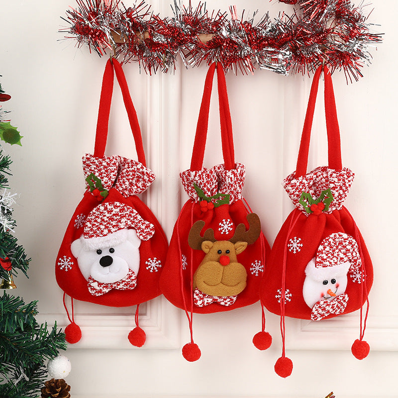 Christmas Children's Portable Candy Bag Cartoon - Minihomy