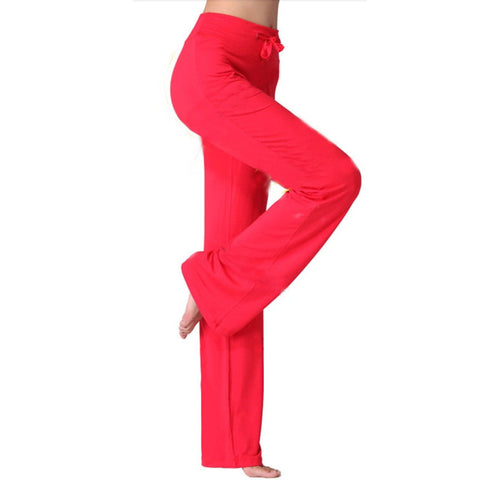 Wide Leg Flowy Female Trousers Yoga pants