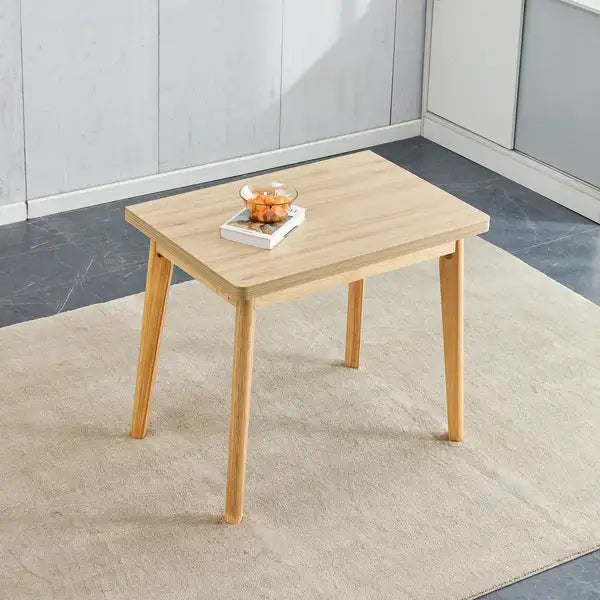 Foldable Wooden Computer Desk - Space-Saving Table for Home & Office