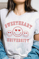 Plus Size - Sweetheart University Graphic T-Shirt