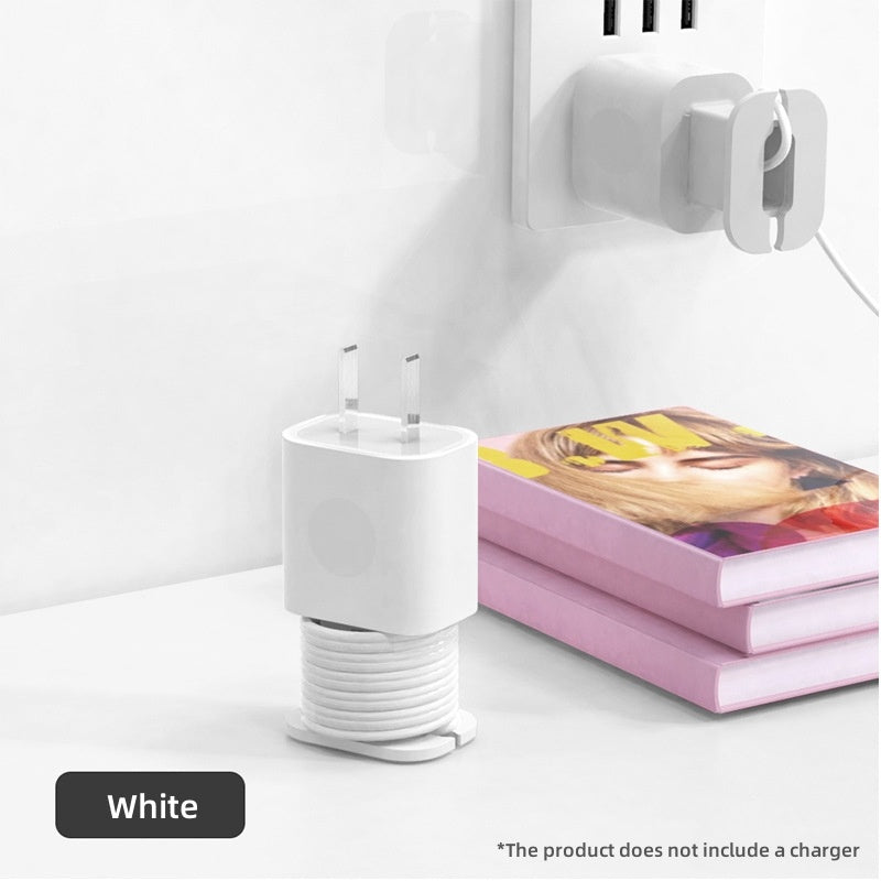 Apple 18W/20W USB-C Charger Silicone Case - Data Cable Organizer & Power Adapter Protection - Minihomy