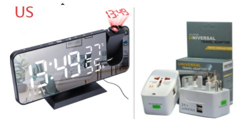 Multifunctional Radio Projection Alarm Clock - Minihomy