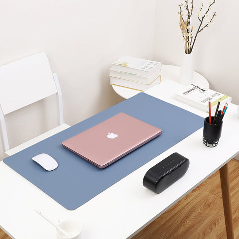Simple Laptop Extra Large Leather Mouse Pad