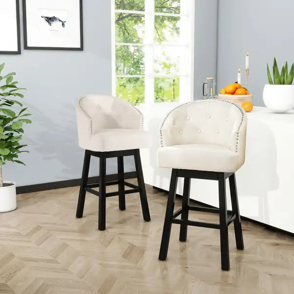 Ogden KD Swivel Bar Stools (Set of 2)