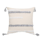 Flow Sofa Throw Pillow Chair Cushion Lumbar Pillow Tassel Moroccan