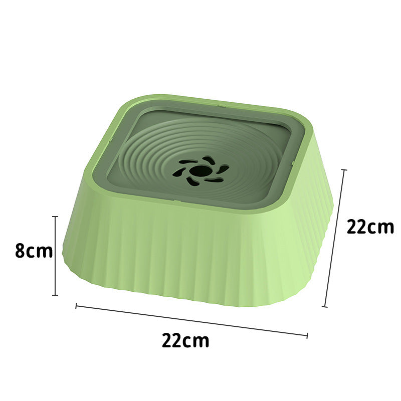 Portable Dog Water Bowl - No Wet Mouth, Splash-Free, Floating Drinker for Pets