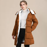 Thickened Contrast Color Cotton Jacket Women's Jacket