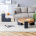 Detachable Double-Decker Coffee Table: Stylish & Flexible Space-Saving Design - Minihomy