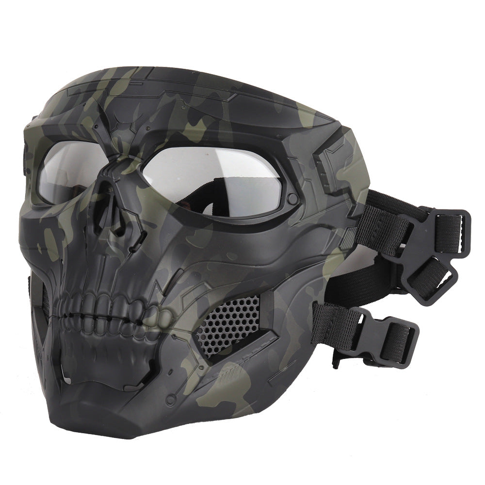 Premium Camouflage Tactical Full-Face Mask for Outdoor Enthusiasts