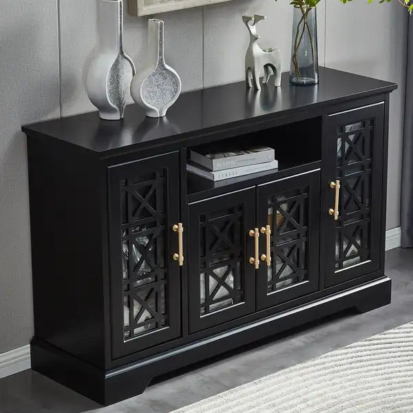 Modern Sideboard Buffet Table with Doors - Storage & Style for Your Home - Minihomy