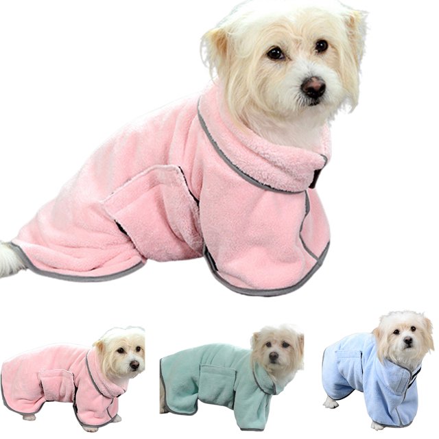 Quick-drying Pet Absorbent Towel Dog Bathrobe Pet Dog Bath Towel For Dogs Cats