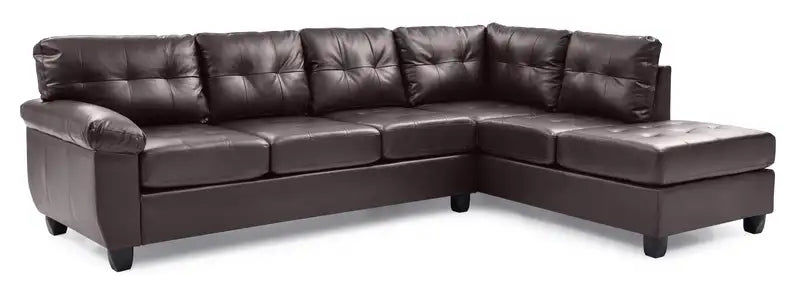 Gallant G905B Sectional Sofa - Cappuccino - Glory Furniture