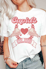 Plus Size - Cupid's Club Graphic T-Shirt