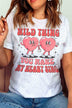 Plus Size - Wild Thing You Make My Heart Sing Tee - Minihomy