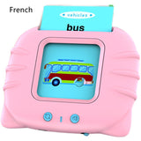 Early Learning English Machine for Kids: Educational Card Toys