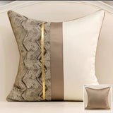 Home Fashion Splicing Pillow Cover Home Model Room Decoration